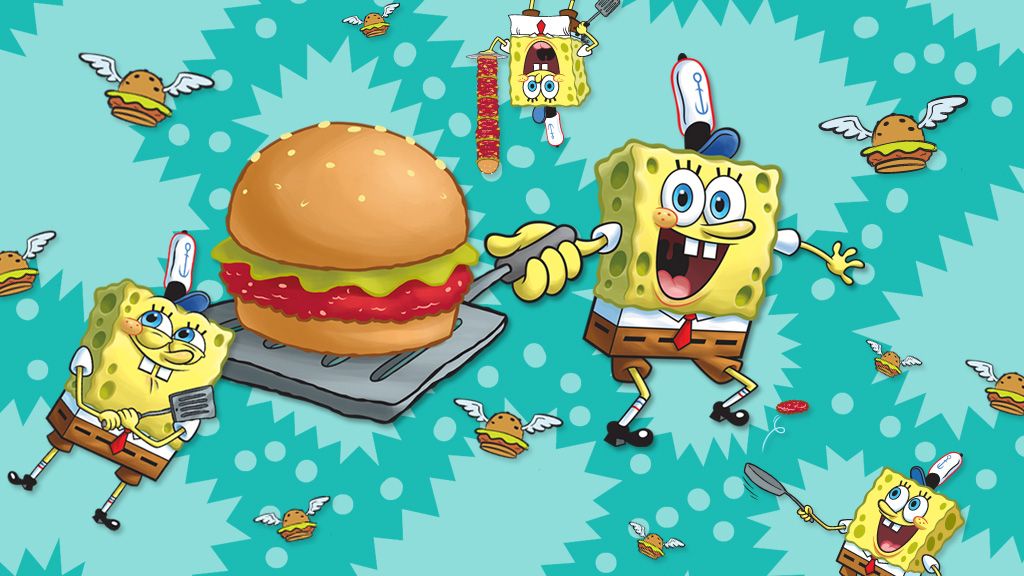 Spongebob Squarepants Krabby Patty Invasion - vispsawe